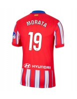 Atletico Madrid Alvaro Morata #19 Domácí Dres 2024-25 Krátký Rukáv